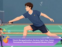 Teknik Mengoptimalkan Gerakan Split Step dalam Permainan Badminton Kompetitif Modern yang Efektif
