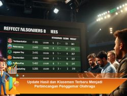 Update Hasil dan Klasemen Terbaru Menjadi Perbincangan Penggemar Olahraga