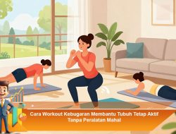 Cara Workout Kebugaran Membantu Tubuh Tetap Aktif Tanpa Peralatan Mahal