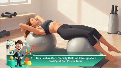 Tips Latihan Core Stability Ball Untuk Menguatkan Otot Perut Dan Postur Tubuh