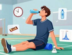 Tips Mengatur Waktu Istirahat Bagi Pemain Badminton Agar Performa Tetap Stabil Maksimal